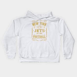 Vintage Jets American Football Kids Hoodie